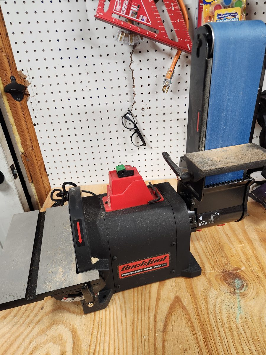 Bucktool Belt and Disc Sander